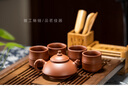 坭兴六堡广西钦州坭兴陶茶杯钻石杯喝茶杯陶瓷杯手工品茗杯主人杯竹节杯 神逸高杯 实拍图