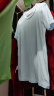 班尼路（Baleno）短袖t恤男纯色体恤情侣款上衣青年基础百搭打底衫休闲透气新疆棉 R12男模穿红色 M 实拍图