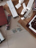 福红龙【现货秒发】电脑桌台式家用现代简约写字桌办公学习简易书桌 柚木色+白架 长100*宽50*高73 实拍图