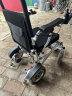 youngke央科电动轮椅老人折叠智能轻便全自动代步车 碳转印+20Ah锂电+远程遥控+续航约35KM 实拍图