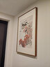 荣宝斋装饰画客厅 宋文治复刻画新中式现代简约风格卧室轻奢壁画 江南春朝（画框60x80厘米） 檀香实木榫卯框 实拍图