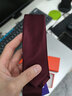 De L'isle 5cm韩版纯色窄领带 休闲 结婚 伴郎 男士商务 女士职业学生 礼盒装 酒红 实拍图