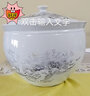 瓷小奴家用陶瓷米缸米桶带盖储物罐箱酒腌菜肉油缸密封防潮虫 雪景12斤 实拍图