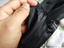 烨燊 摩托车护膝保暖冬季骑车户外防风防水防寒加厚电动护膝护腿男 黑色塑料挂钩中款50cm*30cm 实拍图