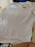 李宁（LI-NING）短袖t恤男夏季冰丝速干运动衣薄款透气男装跑步篮球健身训练服饰 基础白【速干】 2XL 实拍图