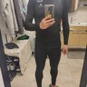 卡尔美（KELME） 运动健身服男套装透气长袖紧身衣加绒内搭保暖紧身裤 透气薄款套装 M/170cm 实拍图