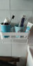 薇卡菲（VEKAFIT ）浴室置物架强力无痕免打孔厨房厕所卫生间壁挂式肥皂盒毛巾架 皂盒+置物架（白色） 晒单实拍图