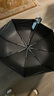 天堂伞 全自动雨伞男女加大号加固防风商务伞三折自开收晴雨两用广告伞 3331E-藏青色（黑胶升级款） 8骨 实拍图
