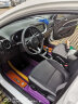 尼罗河汽车脚垫超弹绒全包围脚垫适用于保时捷路虎宝马X5奔驰S级E级奥迪A6L大众迈腾等市场99%车型 紫色 其他车型 实拍图