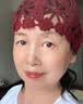 黛莎 新款帽子女遮白发套头帽夏天空调帽薄款透气镂空睡帽针织毛线帽 酒红 实拍图