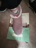 斯凯奇Skechers秋冬绒毛保暖加绒一脚蹬雪地短靴子女耐磨软底缓震鞋子 实拍图