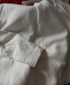 纯一良品（CUNYI）童装男童高领打底衫儿童长袖T恤中大童女童打底衣宝宝上衣秋冬装 白色 120cm 实拍图