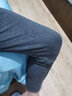 恒源祥男士内衣秋衣秋裤套装保暖内衣100％纯棉抗菌薄款打底棉毛衫冬季 【100%纯棉】深灰+藏青(V领2套) L (170/95) 实拍图
