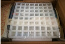 劣狐狐64方格生巧模具 硅胶巧克力模 diy手工自制做太妃糖方糖块模具 单个64格生巧模具 实拍图