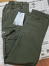 JEEP SPIRIT吉普工装裤男夏季薄款户外多袋裤防水速干休闲裤男直筒大码长裤子 军绿色（加绒款） XL 实拍图