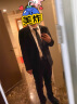 HAIPAIHAOYU 西服套装男修身西装商务正装面试职业装新郎结婚礼服伴郎服 1612黑色一扣 2XL (180) 推荐130-145斤 实拍图