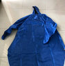 中南（ZHONGNAN） 电动摩托电瓶自行车雨衣女款雨服加大加厚单人男骑行带袖雨披 有袖雨衣--蓝色 5XL 1件 实拍图