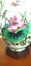 汪洋大海景德镇瓷器花瓶酒柜客插花家居装饰工艺品博古架陶瓷水培养花玄关 家和万事兴福桶+木底座 实拍图