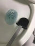 胖景品硅胶马桶刷套装免打孔挂式洗马桶刷胖景品 月光白马桶刷一个 实拍图
