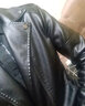 夏冰妮皮衣男外套夹克潮流帅气秋冬季加绒加厚男士拉链机车服皮夹克 黑色加绒 L 实拍图