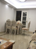 小兔匠法式实木椅子现代简约椅酒店家用餐厅欧式餐椅美甲靠背椅洽谈椅 三花勾金粉蔷薇 实拍图