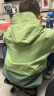迪士尼（DISNEY）童装儿童男女童工装连帽外套梭织防水户外上衣24春DB411IE11绿130 晒单实拍图