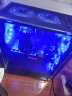 航嘉（Huntkey） 暗夜猎手5 电脑机箱台式DIY全侧透游戏水冷ATX大板背线机箱 暗夜猎手5-黑色+6个15灯风扇 实拍图