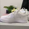 耐克（NIKE）Air Force 1 AF1空军一号 全白黑武士经典款男女情侣休闲运动板鞋 DD8959-100 36.5 实拍图