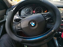 达珀德 方向盘套汽车真牛皮碳纤纹专用把套四季通用防滑透气免手缝适用于大众朗逸速腾本田思域丰田日产奥迪 圆型真皮碳纤方向盘套【黑色款】 宝马新5系3系7系2系1系X3X1X5X6X2X7 实拍图