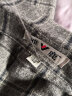 雅鹿冬季新款羊毛保暖衬衫男加绒加厚中年男士羊毛内胆衬衣长袖大码 39101 40 实拍图