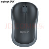 罗技（Logitech）M185鼠标 无线鼠标 办公鼠标 对称鼠标 黑色灰边 带无线2.4G接收器 实拍图