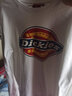 dickies秋季男女同款情侣logo印花圆领卫衣DK007059 白色 XXL  实拍图