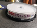 联想（Lenovo）DVD+R刻录盘 DVD-R光盘 空白光盘 4.7G 16速 D5/D9办公系列 DVD+R DL【10片可打印桶装】8.5G 国行 实拍图