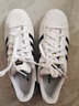 阿迪达斯（adidas）三叶草男鞋女鞋 25秋新款贝壳头情侣款运动鞋子时尚休闲防滑板鞋 白色/新到货/情侣贝壳头【热销款】 38 内长235mm 实拍图