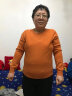 鹿王羊绒衫女士100%山羊绒针织衫打底衫圆领纯色简约通勤日常休闲内搭 橘色 XL 175/92A 实拍图