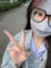 万宝绿全脸防晒面罩脸基尼女士防晒口罩高颜值防紫外线面罩夏季遮阳透气 UPF50+冰感款【远山灰】无痕拼接 实拍图