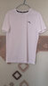 安踏短袖男士运动t恤宽松夏季新款上衣透气薄款休闲运动服夏装体恤男 7139安踏白 M 170 实拍图