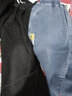 濮仕豪【两件装】春秋季牛仔裤男 宽松弹力港风潮流休闲哈伦小脚束脚裤 YD-901黑色+蓝色 3XL【(36-37码)体重155-170斤】 实拍图