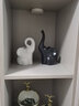 福美林（FUMEILIN）北欧摆件家居饰品摆设现代客厅酒柜装饰品摆件电视柜结婚礼物摆件 北欧黑白大耳朵吉祥象一对 统一规格 实拍图