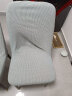 亿翔华太（YIXIANGHUATAI）大弧形异形餐椅套罩半圆形椅套垫子靠背一体椅背简约现代弹力Y9 银灰 实拍图