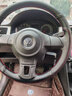 淄客 大众真皮手缝方向盘套迈腾帕萨特朗逸速腾探歌途岳昂观宝来ID346 头层牛皮 小牛皮（碳纤尊贵款） 实拍图