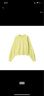 无印良品（MUJI）女式 紧密编织 运动衫 卫衣 女士女款 浅黄色-卫衣 L  晒单实拍图