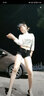 森馬（Senma）时尚飞织网面运动鞋套脚舒适透气休闲鞋男211120303 黑灰色 42码 实拍图