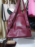 北狐真皮双肩包女2025新款休闲女士背包大容量时尚百搭牛皮软皮妈妈包 酒红色 (真皮授权) 实拍图