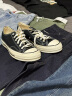 匡威（Converse）官方 1970S男女经典低帮帆布鞋黑色162058C 162058C/黑色 41.5/8 实拍图