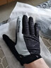 洛克兄弟（ROCKBROS） 半指骑行手套夏季短指手套透气自行车减震男女户外运动通用款 透气蛛网款 黑灰 长指 L 实拍图