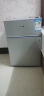 扬佳（YZJM）冰箱双门小型冷冻冷藏迷你家用冰箱双开门宿舍租房静音节能 BCD-38H106-38L银色高77厘米标准款 实拍图