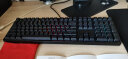 ikbc F410 108键  机械键盘 有线键盘 游戏键盘  RGB背光 cherry轴 吃鸡神器 背光键盘 黑色 银轴 实拍图