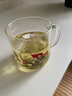 全度（Quandu） 玻璃茶杯玻璃茶缸水杯家用加厚大容量玻璃茶杯带把带盖玻璃杯 透明款700ML（含内胆） 实拍图