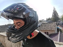 GSB摩托车头盔双镜片公路大码越野拉力全盔机车夏季长途摩旅男女四季 哑灰丛林 L 适合53-56头围 实拍图